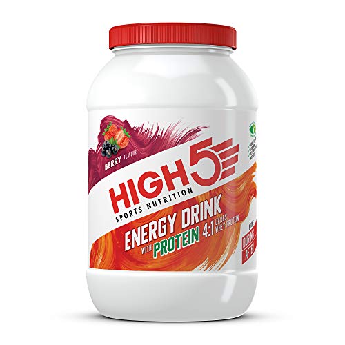 High 5 Energy Drink With Protein Berry 1.6kg - Sports Nutrition at MySupplementShop by High 5