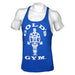 Golds Gym Stringer Joe Premium Vest Royal Blue - Stringer at MySupplementShop by Golds Gym