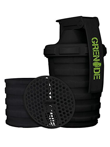 Grenade Shaker 600ml Black - Sports Nutrition at MySupplementShop by Grenade