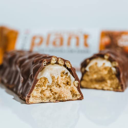 PhD Smart Bar Plant Vegan Protein bar Salted Caramel-12 Bars - Protein at MySupplementShop by PhD