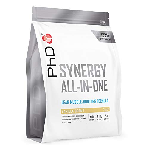 PhD Synergy AllInOne Vanilla Creme  2000g - Default Title - Protein at MySupplementShop by PhD