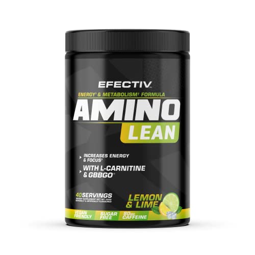 Efectiv Nutrition Amino Lean 240g Lemon & Lime - Amino Acids and BCAAs at MySupplementShop by Efectiv Nutrition