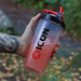 ICON Nutrition Classic Protein Shaker Bottle 600ml Protein Shaker (Clear/Black (Red Cap)) - Sports Nutrition at MySupplementShop by ICON Nutrition