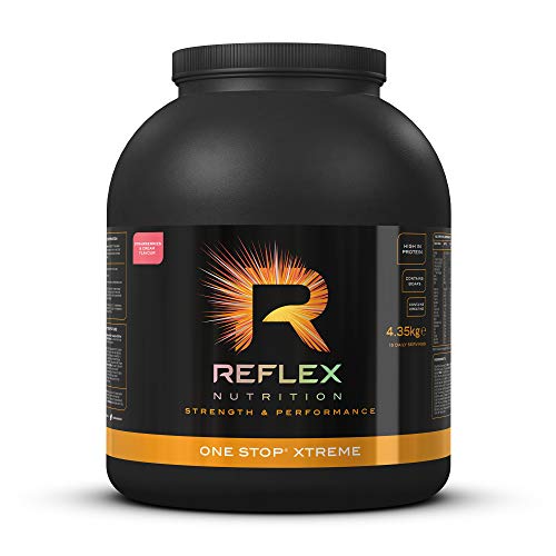 Reflex Nutrition One Stop Xtreme 4.3Kg Strawberries & Cream - Default Title - Sports Nutrition at MySupplementShop by Reflex Nutrition