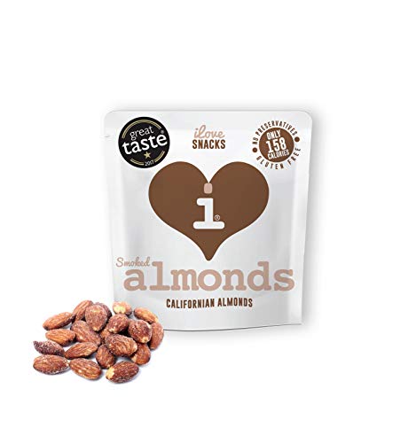 I Love Snacks Smoked Almonds 15x25g Original - Default Title - Health Foods at MySupplementShop by I Love Snacks