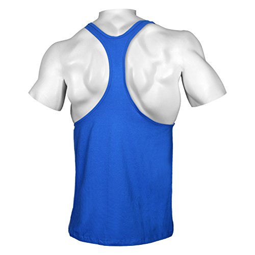 Golds Gym Stringer Joe Premium Vest Royal Blue - Stringer at MySupplementShop by Golds Gym