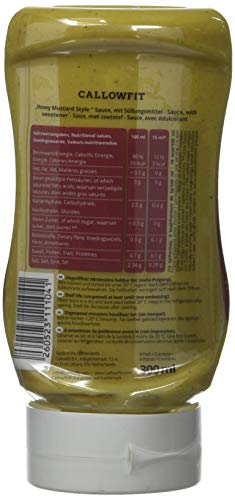 Callowfit Sauce 300ml Honey Mustard - Sports Nutrition at MySupplementShop by Callowfit