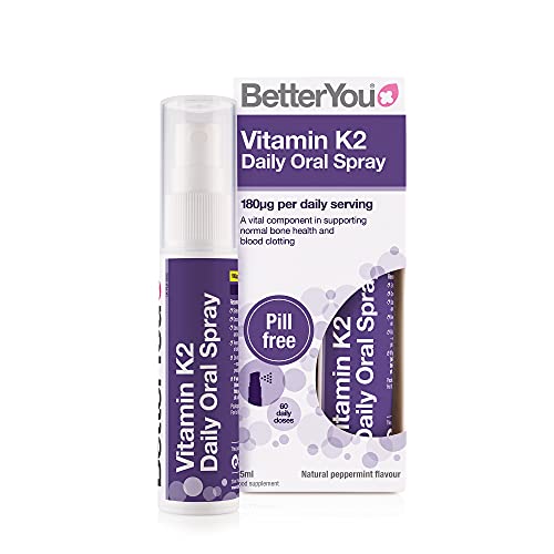 BetterYou Vitamin K2 Oral Spray - Bone Health, 25ml, Palm Oil Free - Default Title - Vitamins & Minerals at MySupplementShop by BetterYou