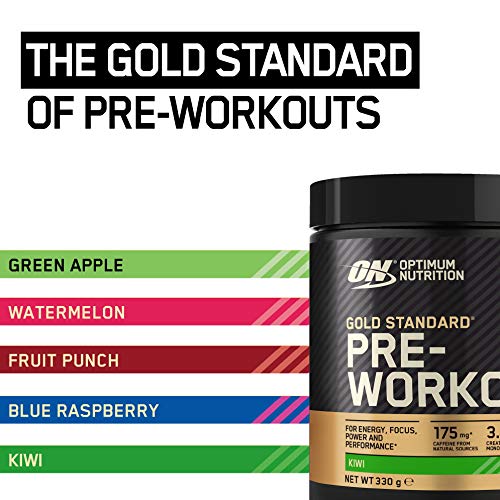 Optimum Nutrition Gold Standard Pre Workout 330g Kiwi - Sports Nutrition at MySupplementShop by Optimum Nutrition