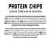 GOT7 Nutrition High Protein Chips with 40 percent Protein Sour Cream and Onion 1er Pack (1 x 300 g) - Diet Snacks at MySupplementShop by Got7 Nutrition