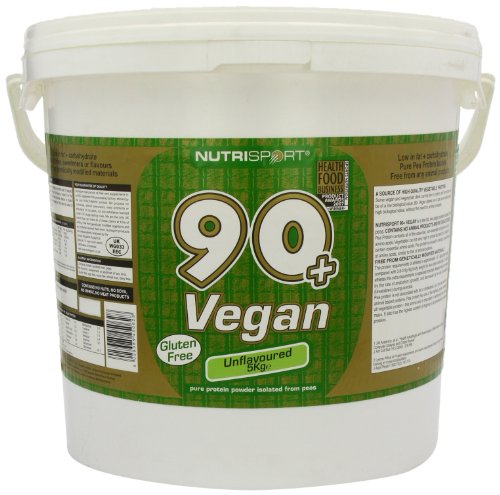 Nutrisport 90+ Protein Vegan Powder 5kg - Sports Nutrition at MySupplementShop by Nutrisport