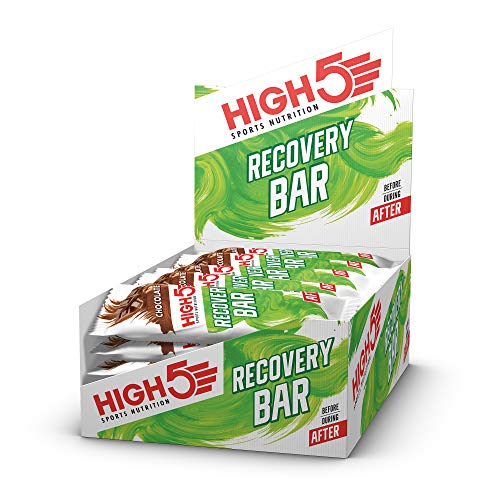 HIGH5 Recovery Bar High In Protein for Muscle Growth & Maintenance No Artificial Sweeteners Veg Friendly (Chocolate 25 x 50g) - Default Title - Sports Nutrition at MySupplementShop by HIGH5