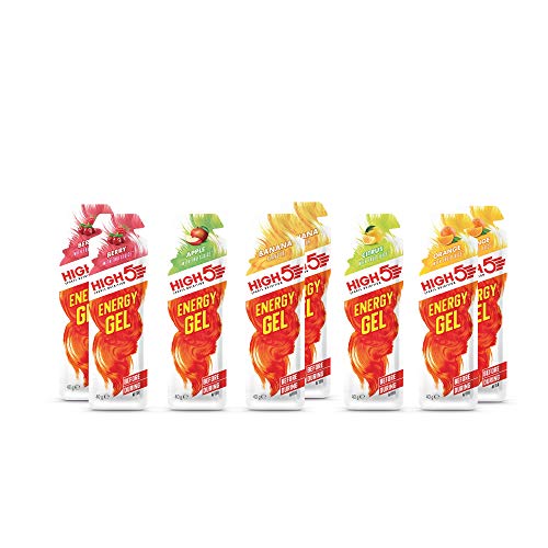 HIGH5 Gel Taster Pack 8x40g Mixed Flavours - Sports Nutrition at MySupplementShop by HIGH5