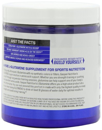 Gaspari Nutrition Glutamine 300g - L-Glutamine, Glutamine at MySupplementShop by Gaspari Nutrition