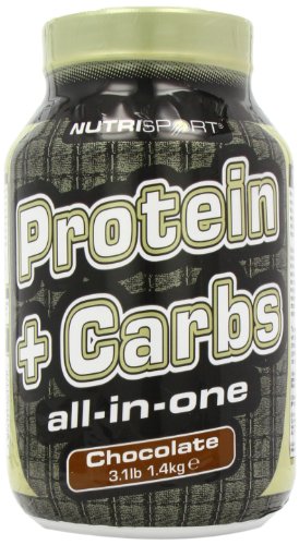 NutriSport Protein + Carbs 1.4Kg Chocolate - Default Title - Sports Nutrition at MySupplementShop by NutriSport