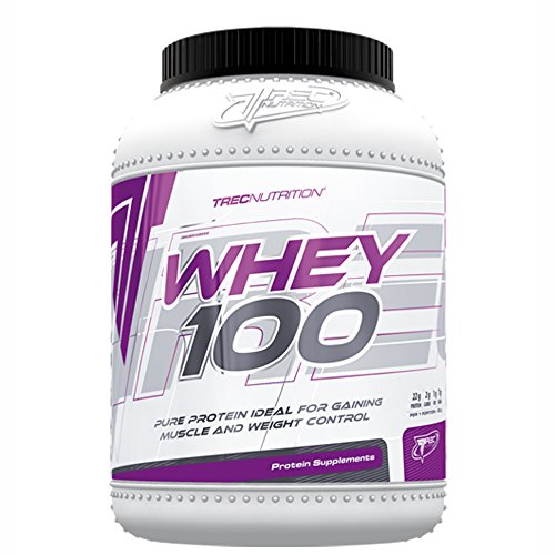 Trec Nutrition Whey 100, Strawberry - 2275 grams - Protein at MySupplementShop by Trec Nutrition