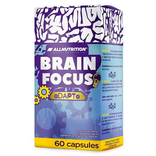 Allnutrition Brain Focus Adapto - 60 caps - Combination Multivitamins & Minerals at MySupplementShop by Allnutrition