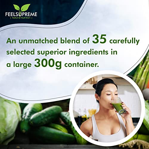 Feel Supreme Supreme Greens 300g - Sports Nutrition at MySupplementShop by Feel Supreme