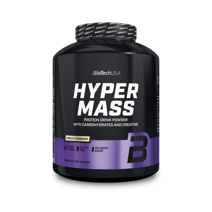 BioTechUSA Hyper Mass, Vanilla - 4000 grams - Weight Gainers & Carbs at MySupplementShop by BioTechUSA