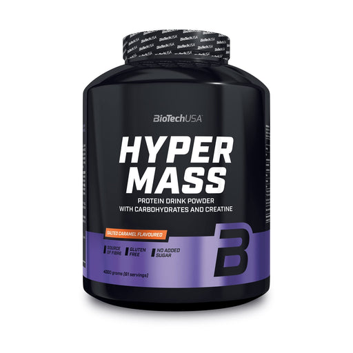 BioTechUSA Hyper Mass, Salted Caramel - 4000 grams - Weight Gainers & Carbs at MySupplementShop by BioTechUSA