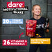 dare. Motivational Shake 750g Cocoa & Peanut Butter - Sports Supplements at MySupplementShop by dare.