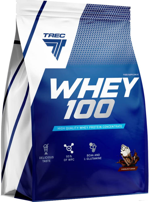 Trec Nutrition Whey 100, Chocolate - 2275 grams - Protein at MySupplementShop by Trec Nutrition