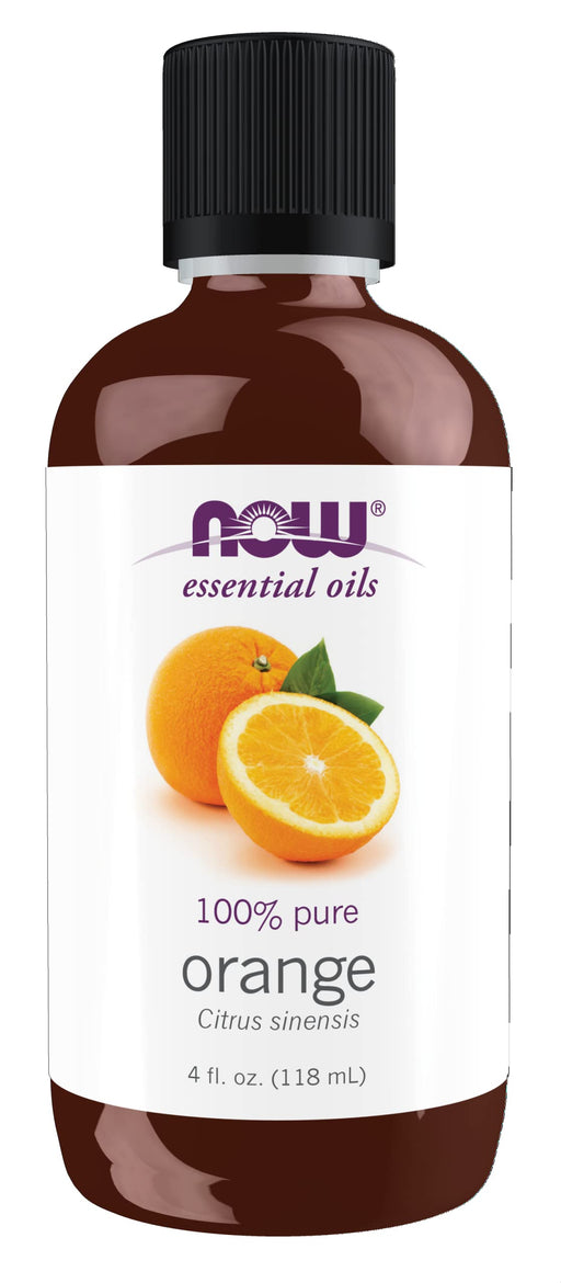 NOW Foods Essential Oil, Orange Oil Pure - 118 ml. - Health and Wellbeing at MySupplementShop by NOW Foods