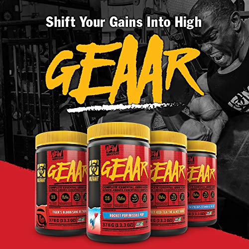 MUTANT GEAAR EAA & BCAA Powder - 30 Servings, Tiger's - Amino Acids and BCAAs at MySupplementShop by Mutant