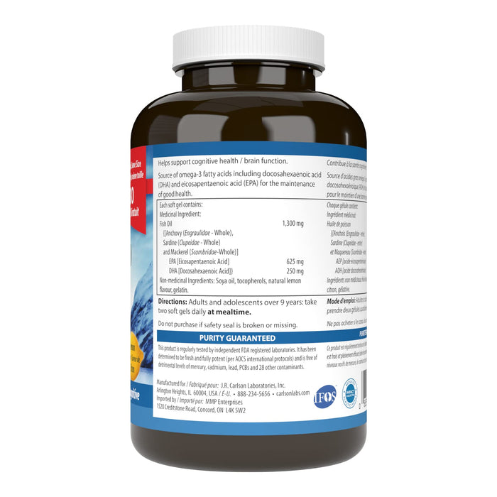 Carlson Labs Maximum Omega 2000 - 90 + 30 softgels - Omega-3 at MySupplementShop by Carlson Labs