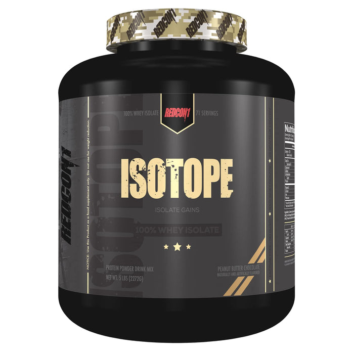 Redcon1 Isotope - 100% Whey Isolate, Peanut Butter Chocolate - 2428 grams - Protein at MySupplementShop by Redcon1