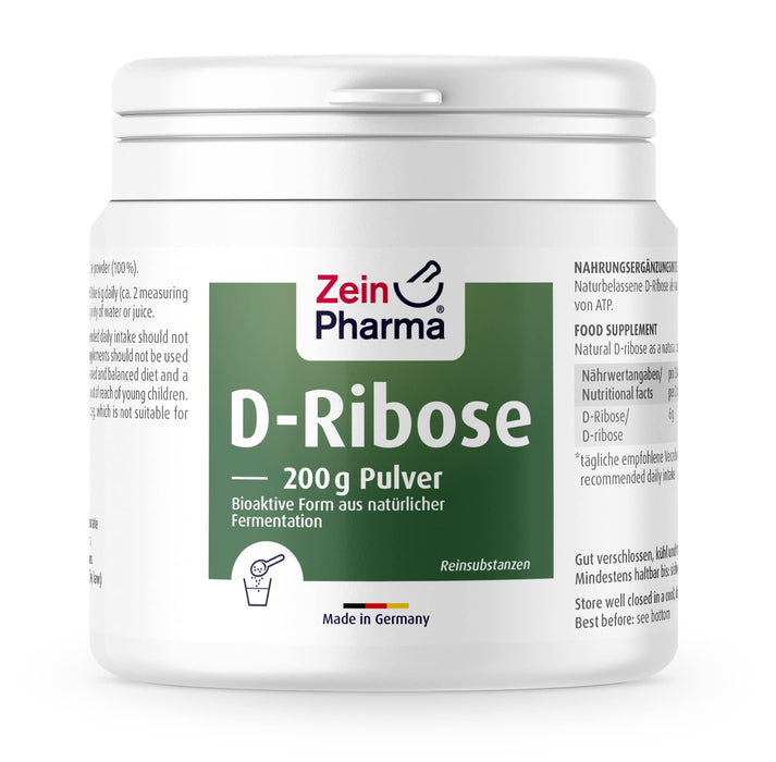 Zein Pharma D-Ribose - 200g - Health and Wellbeing at MySupplementShop by Zein Pharma