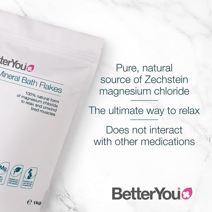 BetterYou Magnesium Flakes Bag 1kg - Beauty at MySupplementShop by BetterYou