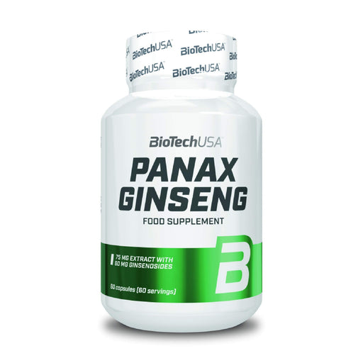 BioTechUSA Panax Ginseng - 60 caps - Sports Supplements at MySupplementShop by BioTechUSA