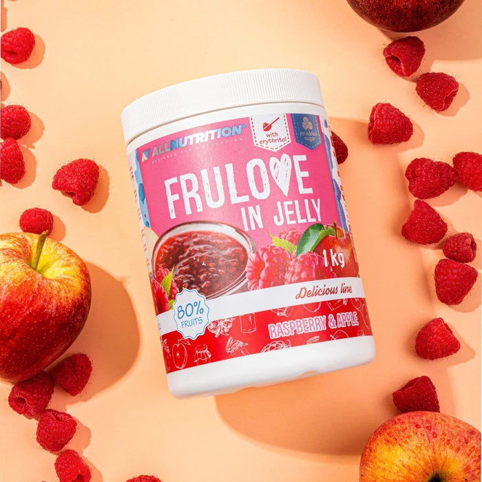 Allnutrition Frulove In Jelly, Raspberry & Apple - 1000g - Food Cupboard at MySupplementShop by Allnutrition