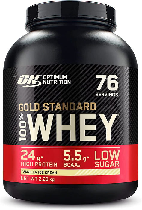 Optimum Nutrition Gold Standard Whey Protein Powder 2.27kg - Protein Powder at MySupplementShop by Optimum Nutrition