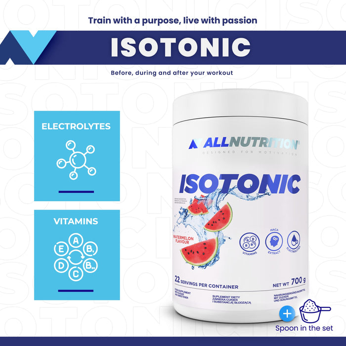 Allnutrition Isotonic, Watermelon - 700 grams - Vitamins & Minerals at MySupplementShop by Allnutrition