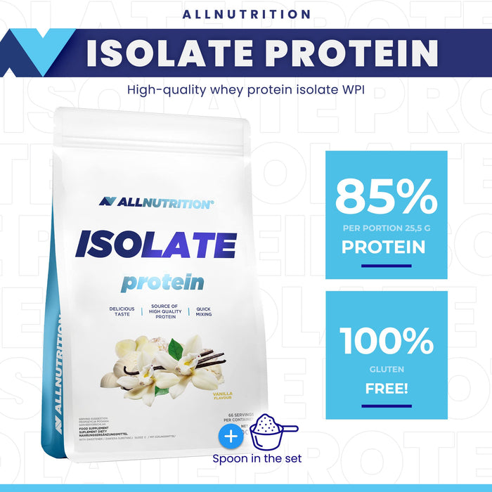 Allnutrition Isolate Protein, Vanilla - 908 grams - Protein at MySupplementShop by Allnutrition