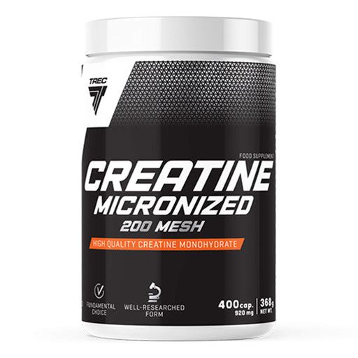 Trec Nutrition Creatine Micronized 200 Mesh 400 Capsules - Creatine Capsules at MySupplementShop by Trec Nutrition