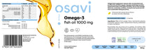 Omega-3 Fish Oil, 1000mg (Lemon) - 120 softgels - Omega-3 at MySupplementShop by Osavi