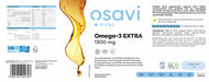 Osavi Omega-3 Extra, 1300mg (Lemon) - 180 softgels (EAN 5904139922743) - Omega-3 at MySupplementShop by Osavi