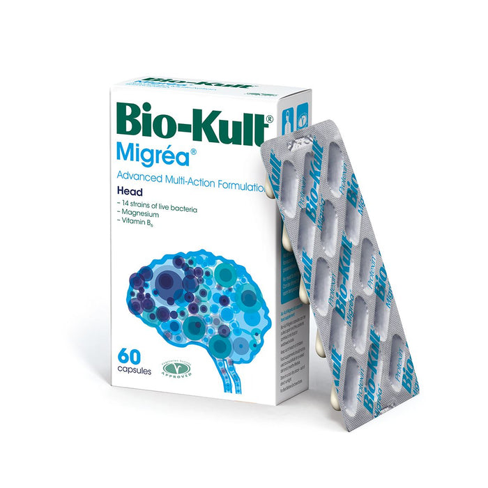 Bio-Kult Migréa 60 Capsules - Health and Wellbeing at MySupplementShop by Bio-Kult