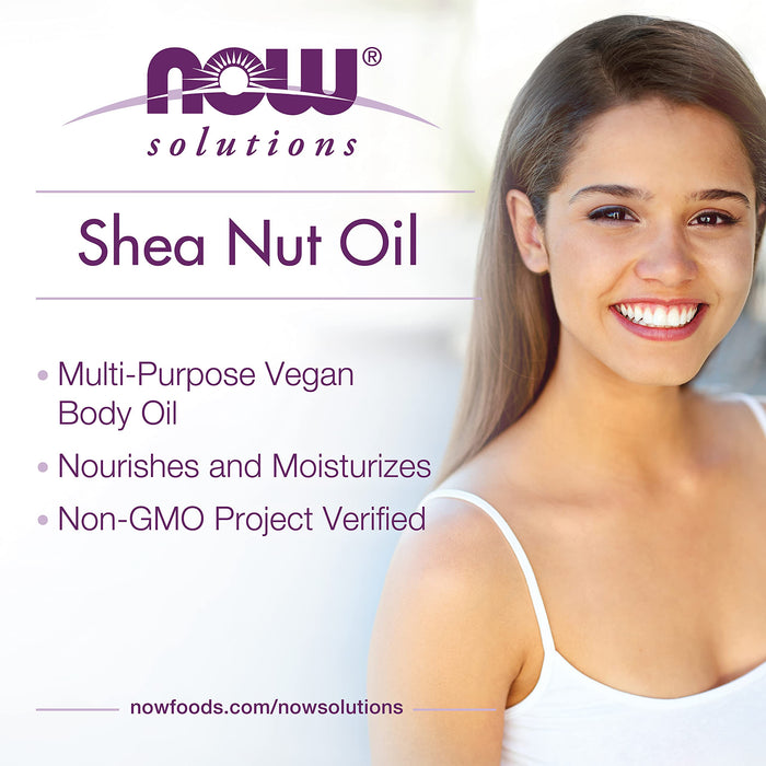 NOW Foods Shea Nut Oil Liquid 473ml - Health and Wellbeing at MySupplementShop by NOW Foods