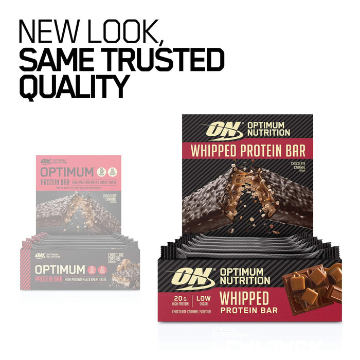 Optimum Nutrition Whipped Protein Bar 10 x 60g - Protein Bars at MySupplementShop by Optimum Nutrition