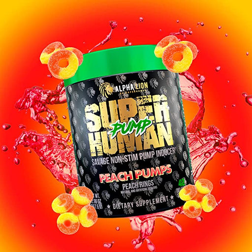 Alpha Lion SuperHuman Pump 367g Peach Pumps - Sports Nutrition at MySupplementShop by Alpha Lion