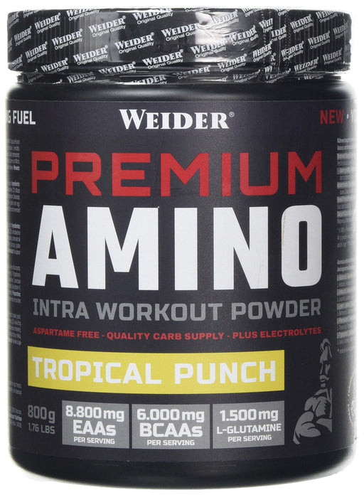 Weider Premium Amino, Tropical Punch - 800 grams - Amino Acids and BCAAs at MySupplementShop by Weider