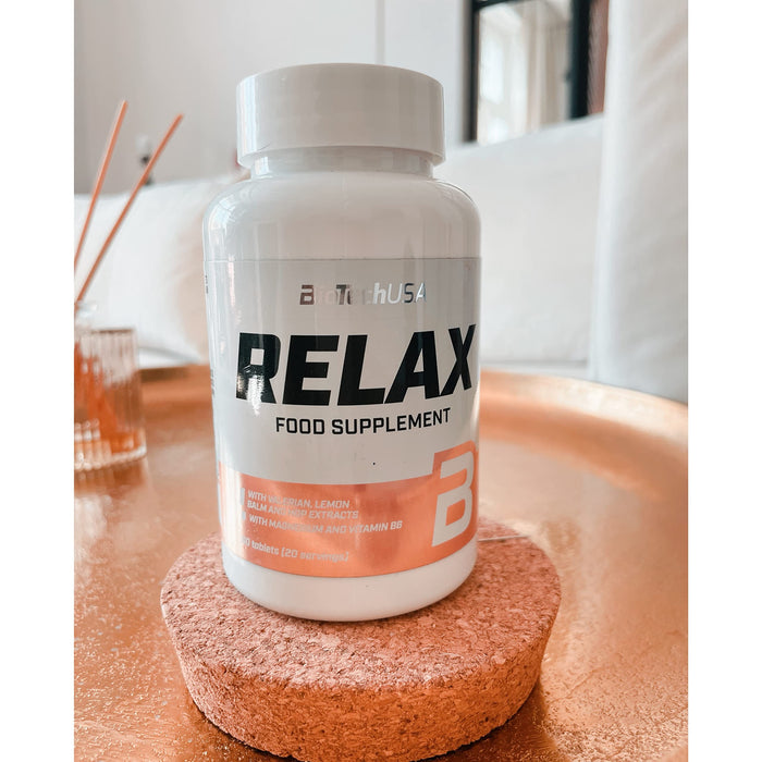 BioTechUSA Relax - 60 tabs - Health and Wellbeing at MySupplementShop by BioTechUSA