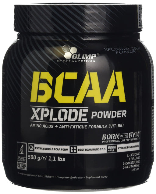 Olimp Nutrition BCAA Xplode, Xplosion Cola - 500 grams - Amino Acids and BCAAs at MySupplementShop by Olimp Nutrition