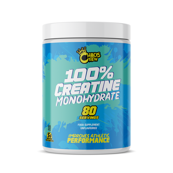 Chaos Crew 100% Creatine Monohydrate 400g Unflavoured - Creatine Powder at MySupplementShop by Chaos Crew