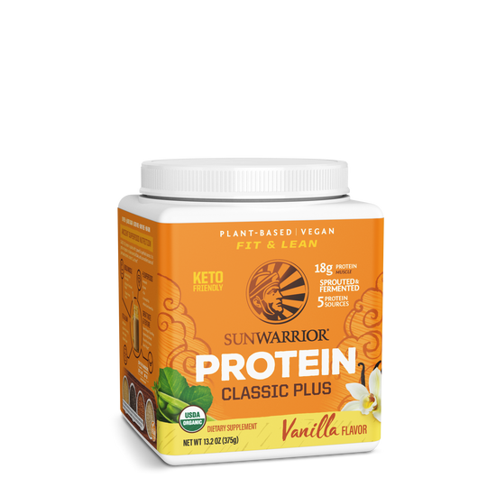 Sunwarrior Classic Protein Vanilla 375g - Health Foods at MySupplementShop by Sunwarrior