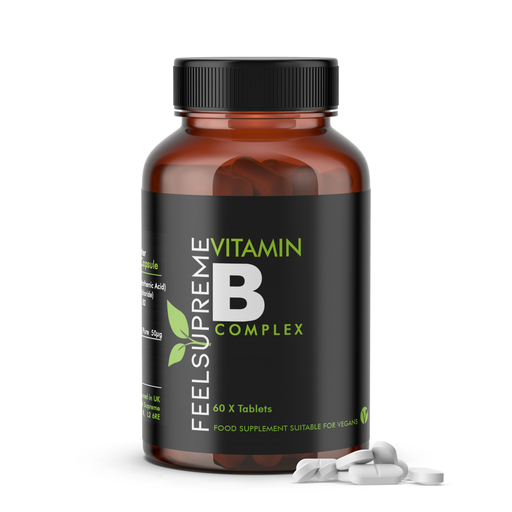 Feel Supreme Vitamin B Complex 60Tabs - Sports Nutrition at MySupplementShop by Feel Supreme